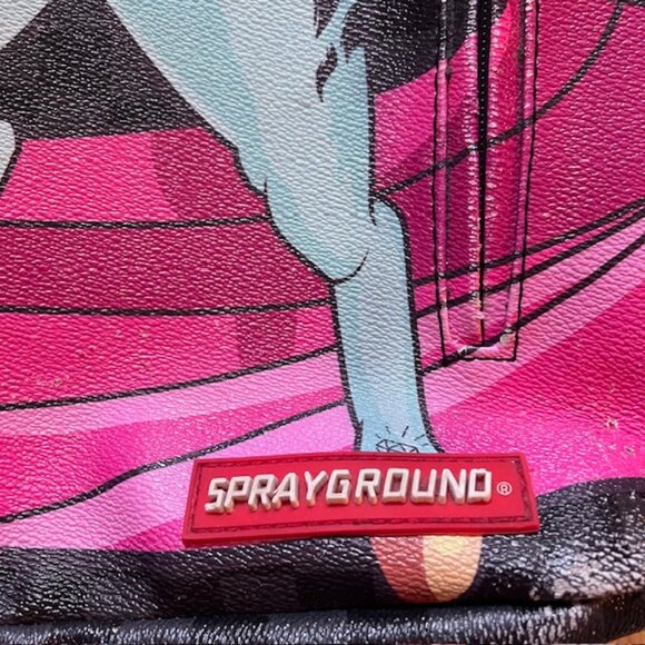 RARE SPRAYGROUND Unicorn Goddess Leather Backpack - Picture 5 of 15